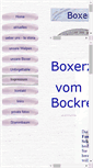 Mobile Screenshot of bockreiter.de